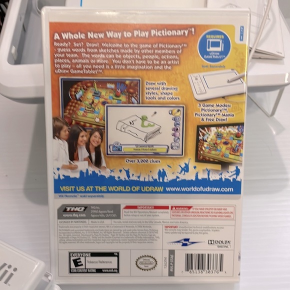 Wii U Draw Game Tablet & 3 U Draw Games: U Draw Studio, Pictionary, Doods BIG Ad - Picture 9 of 15